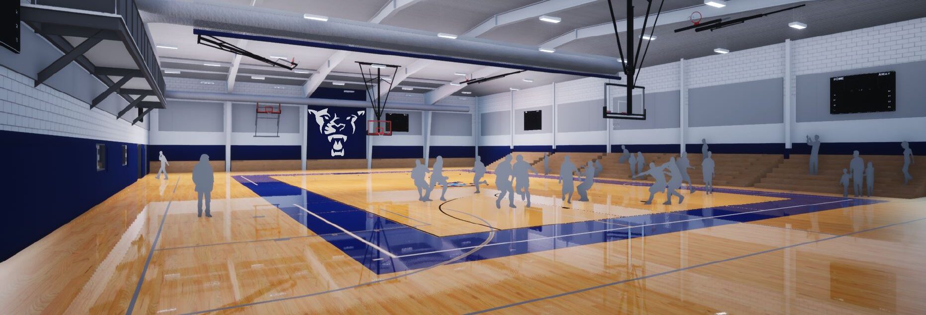 Holton-Arms Gym Rendering